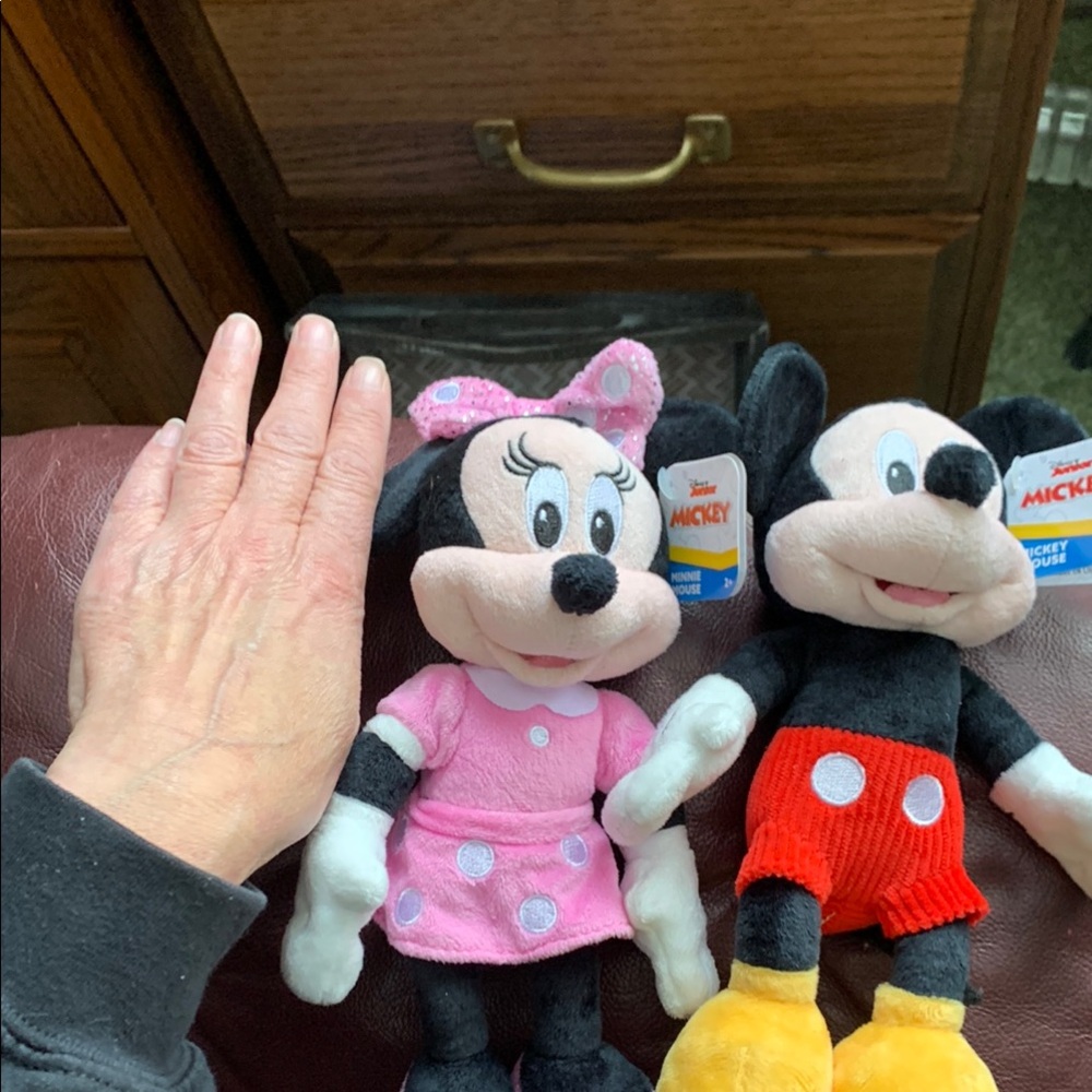 Disney Mickey and Minnie Mouse Plush Toys - Picture 7 of 7